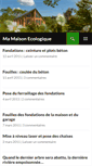 Mobile Screenshot of mamaisonecologique.com